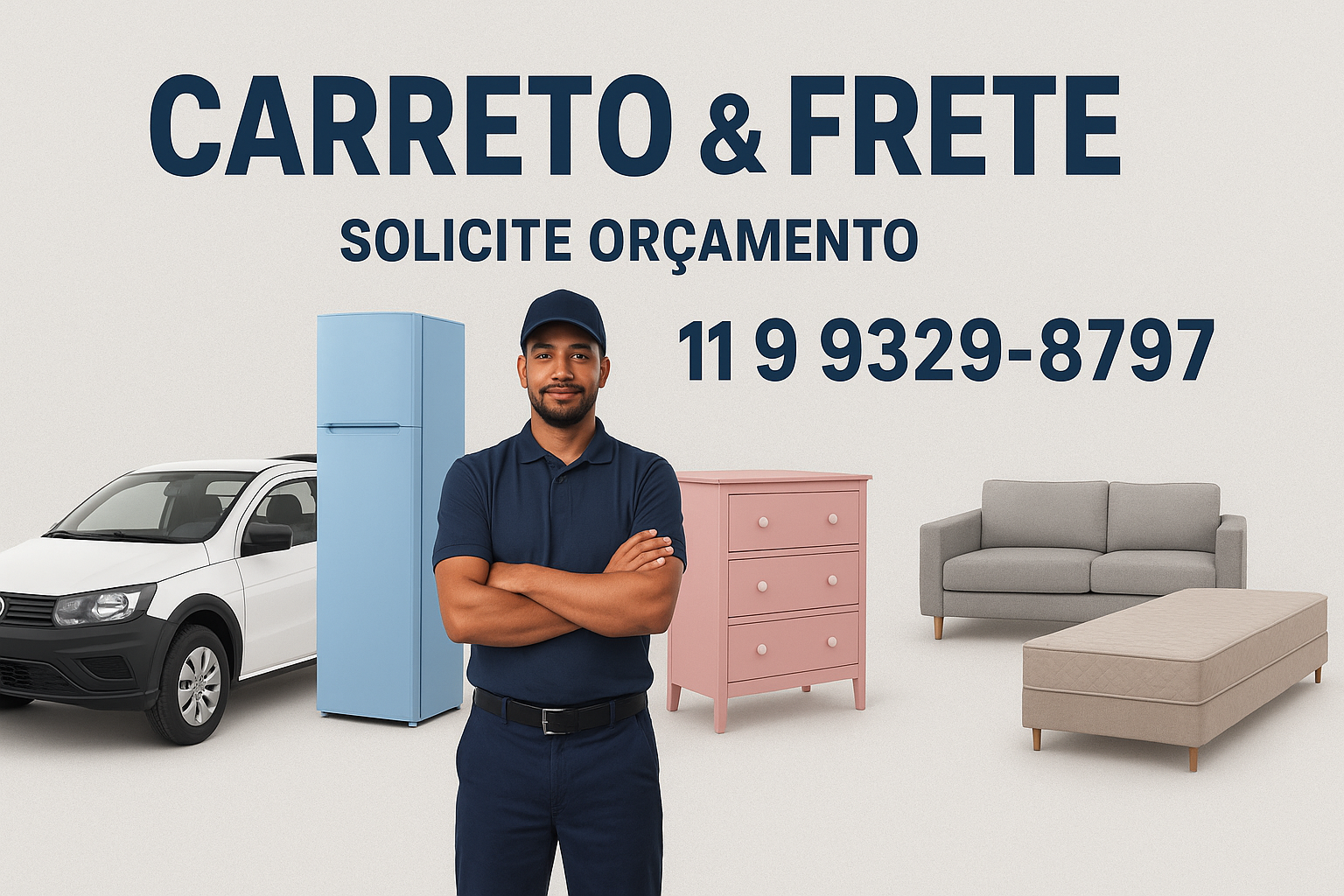Carreto Vila Alpina , Frete 11 9 9329-8797