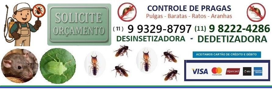Dedetizadora De Insetos e ratos Itaquera