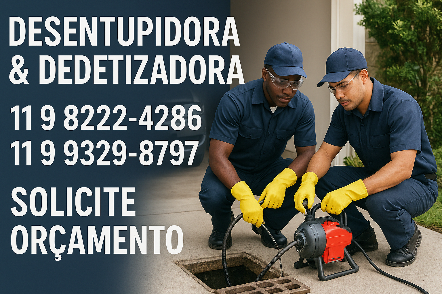 Desentupidora Suzano e Dedetizadora Aruja